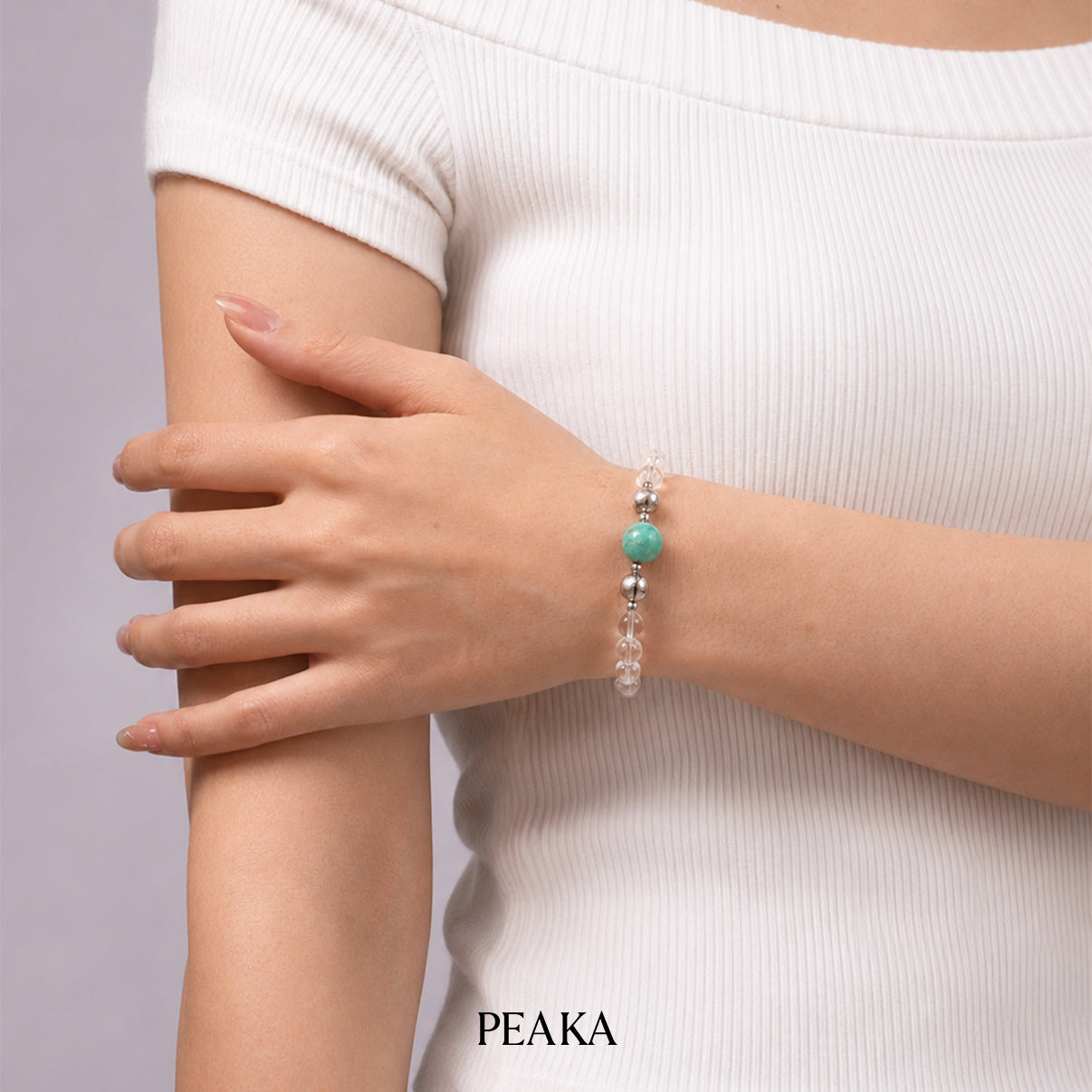 Rounded Amazonite Charm