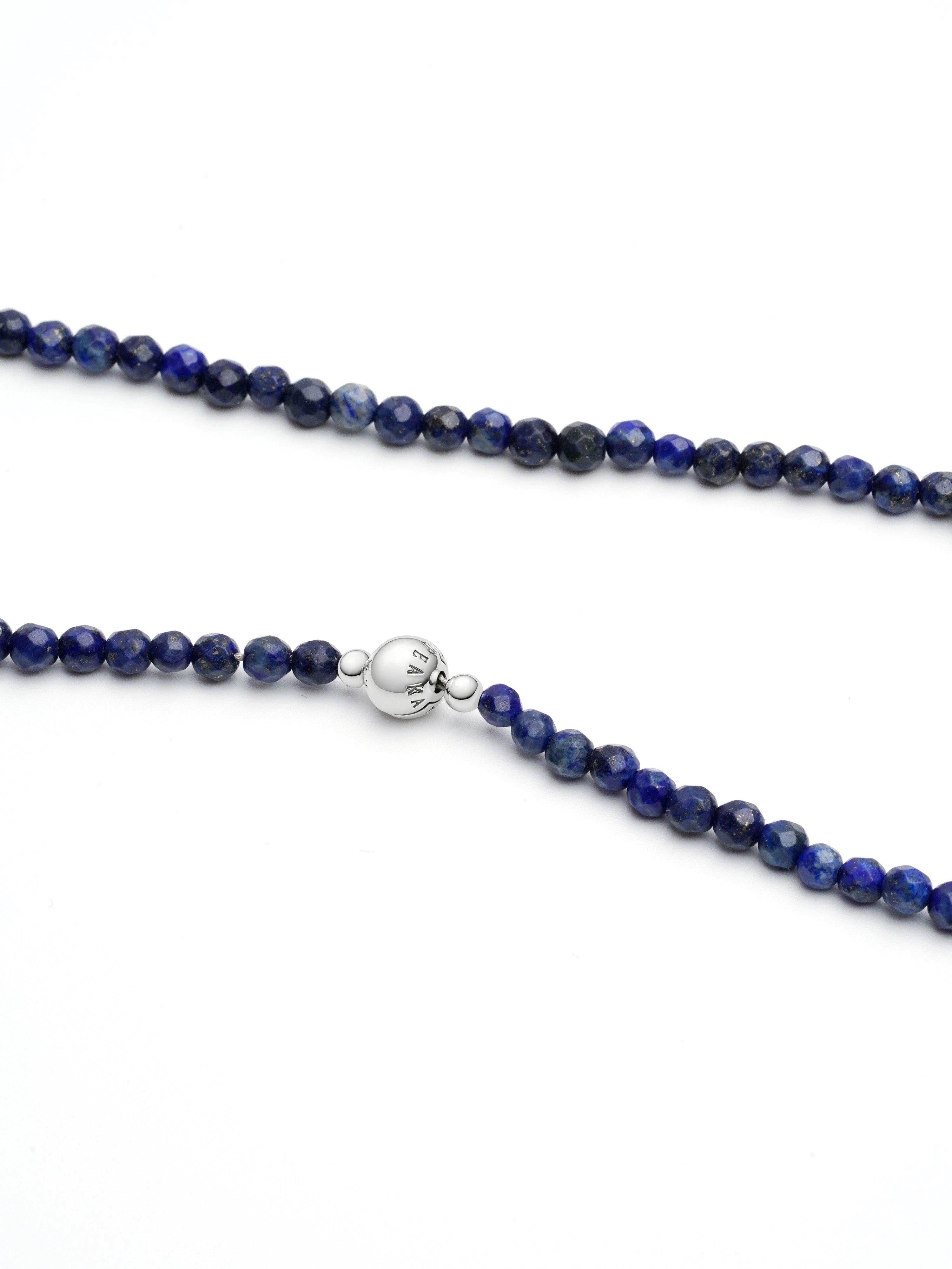 Faceted Lapis Lazuli Necklace