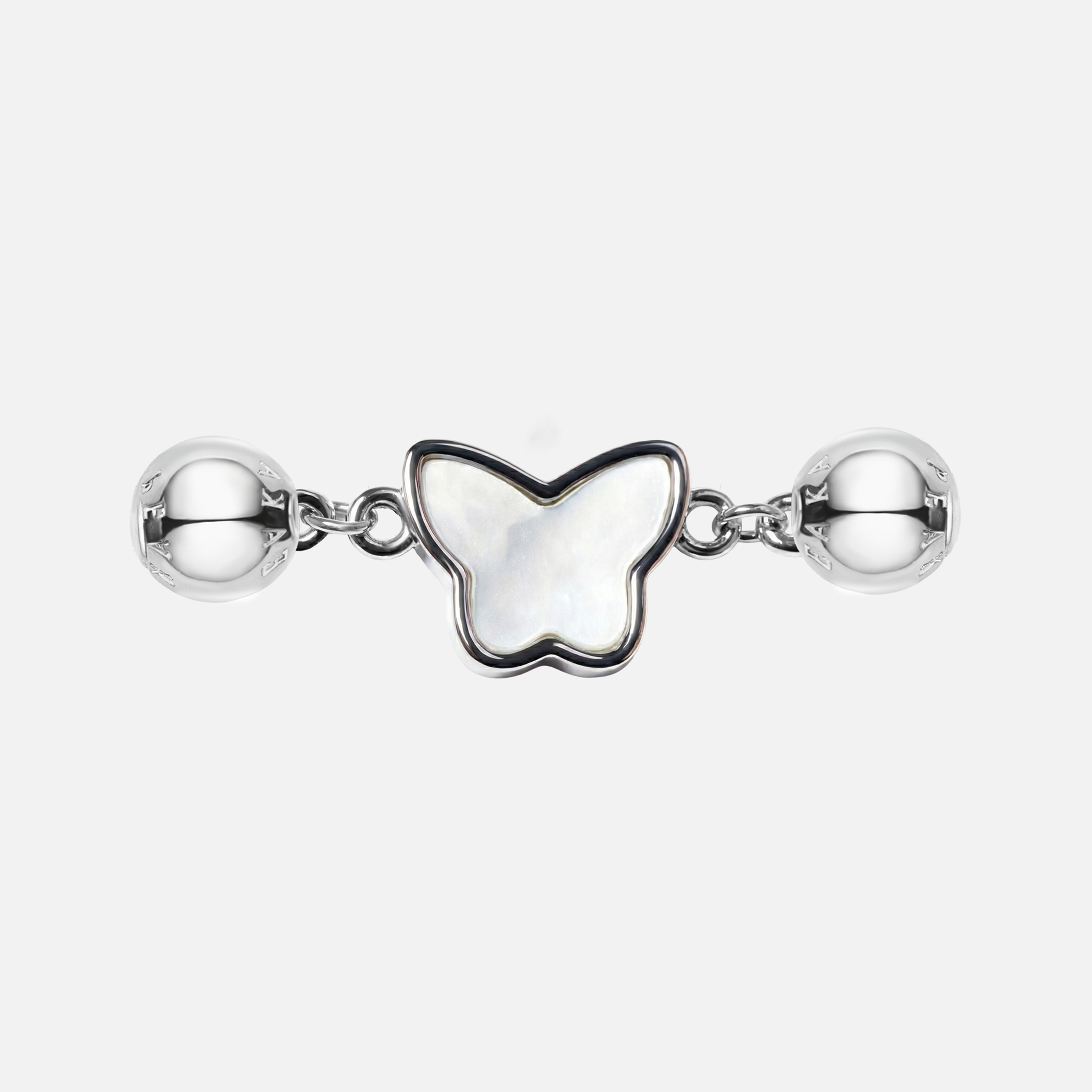 Mother of Pearl Butterfly Charm