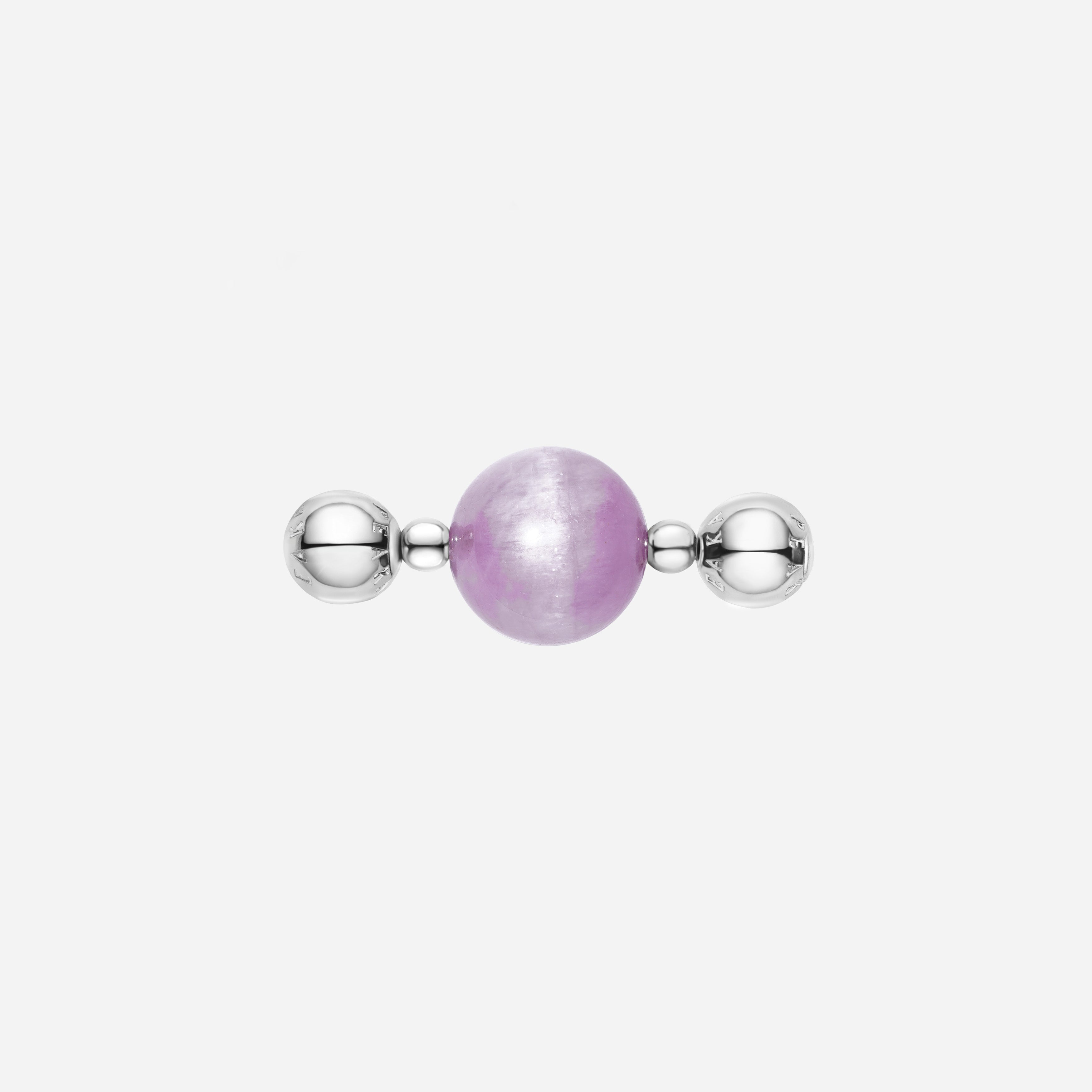 Rounded Lilac Kunzite Charm