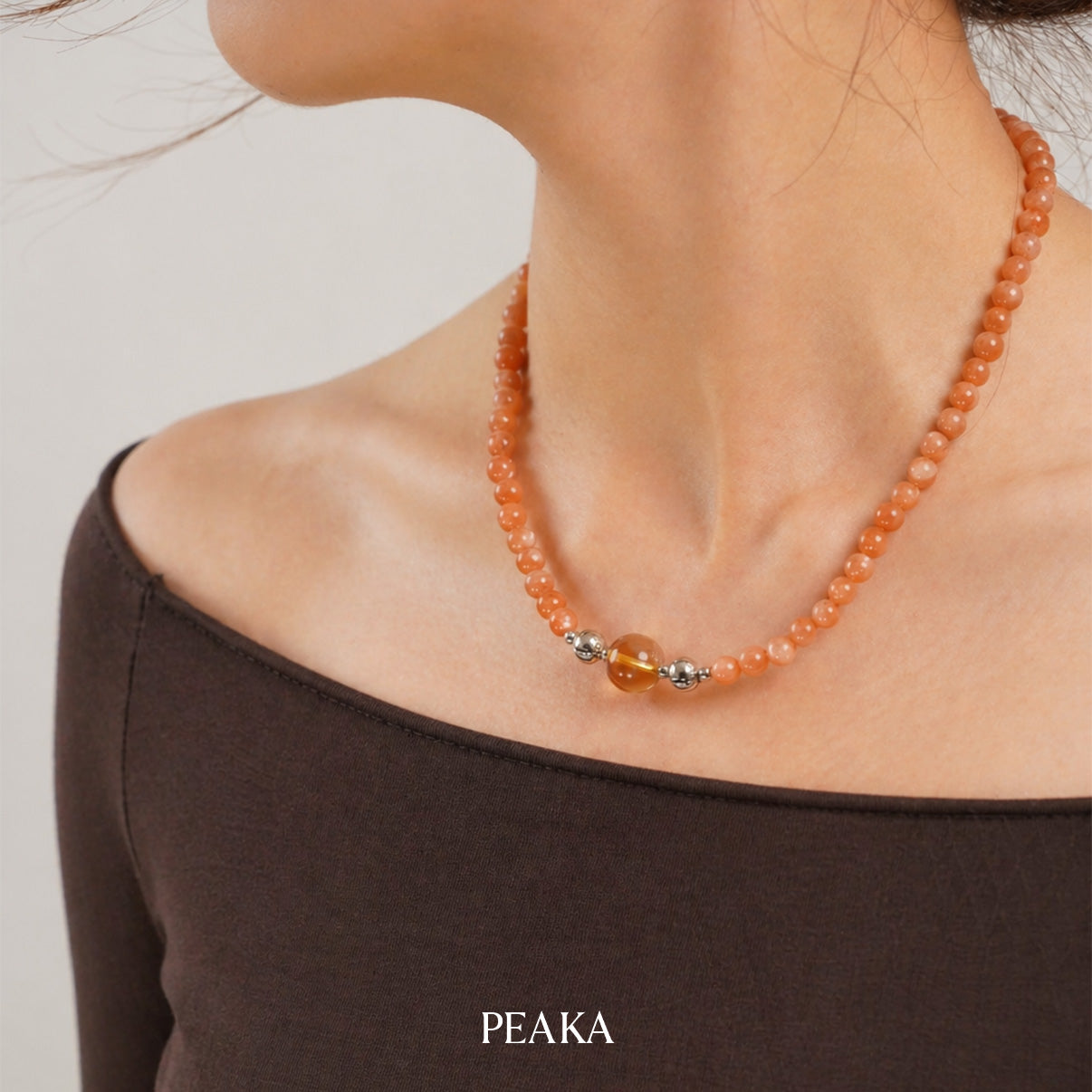 Sunstone Necklace