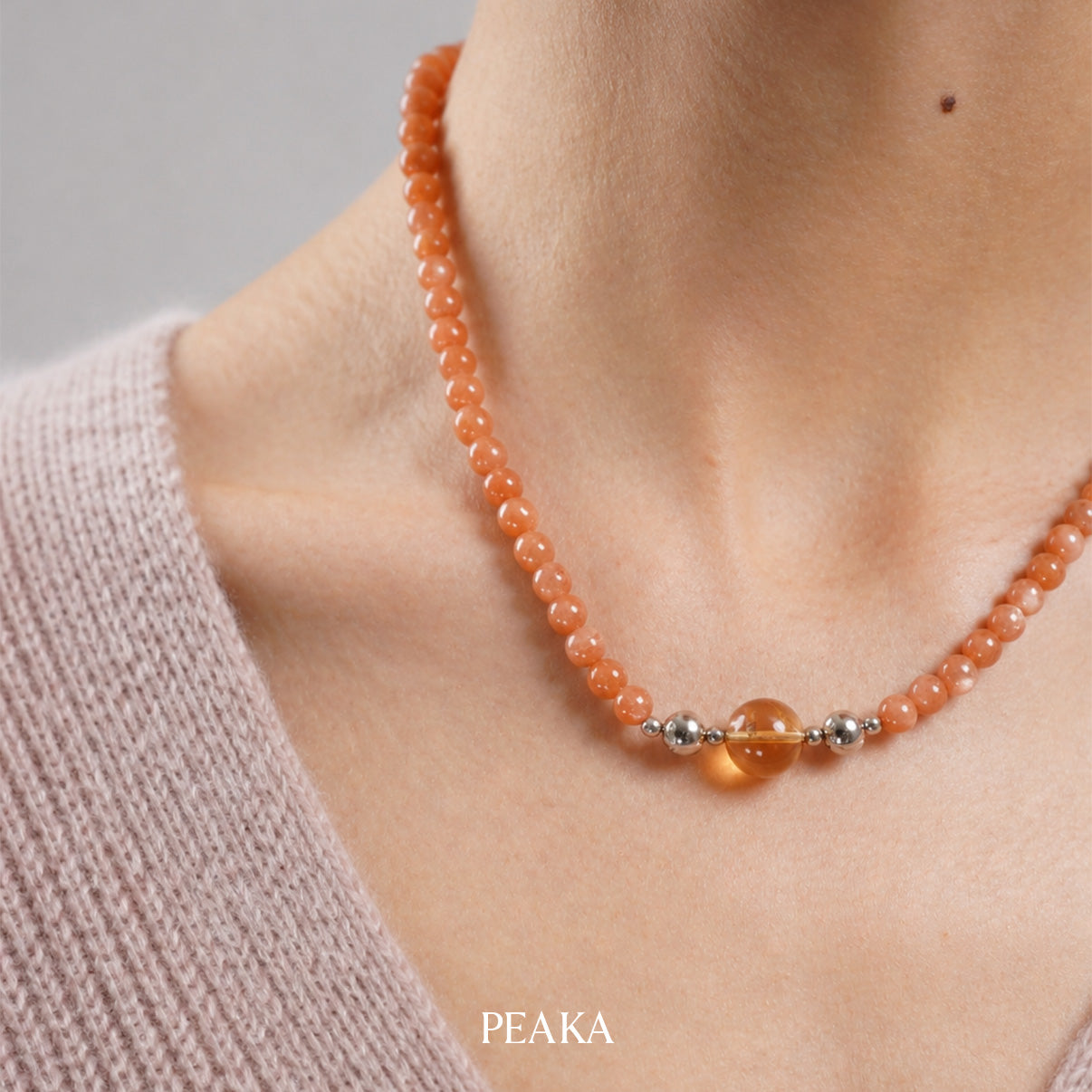Sunstone Necklace